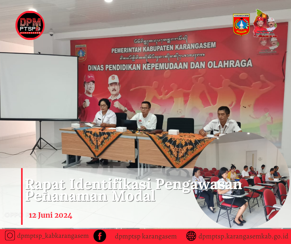 RAPAT IDENTIFIKASI PENGAWASAN PENANAMAN MODAL