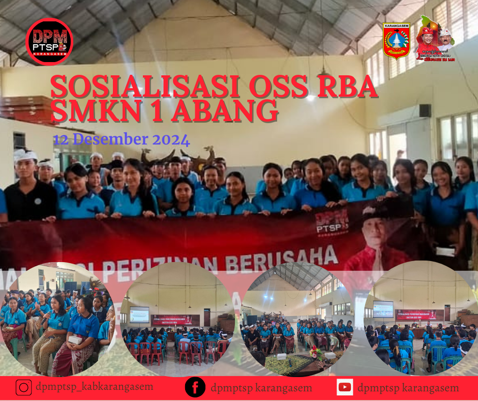 SOSIALISASI OSS RBA SMKN 1 ABANG - Dinas Penanaman Modal dan Pelayanan ...